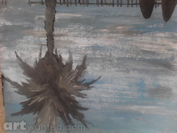 palm tree by the beach