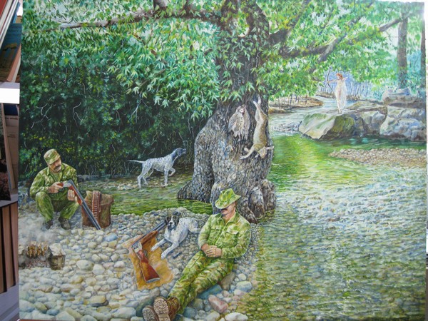 after hunting