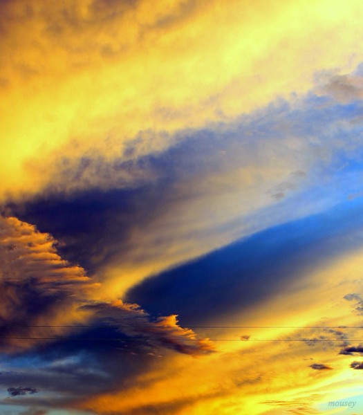 sky looks like space