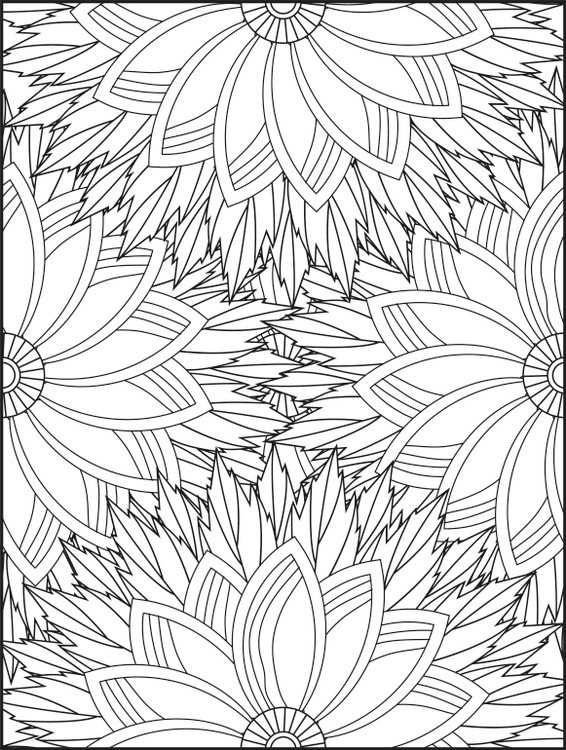 Abstract Coloring Pages 419