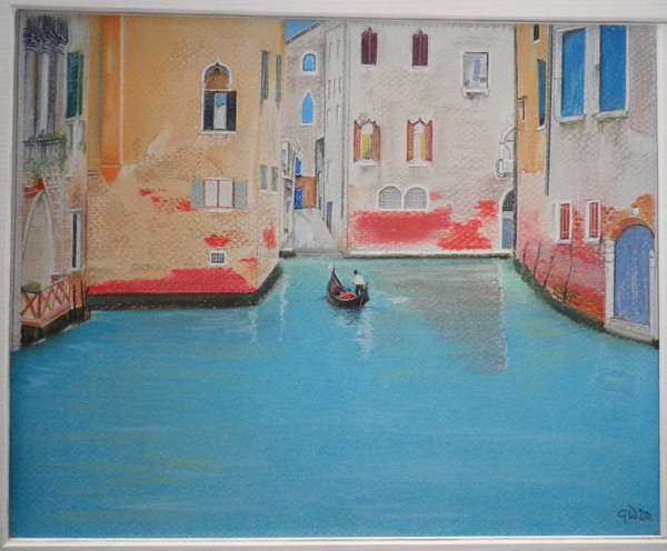 Venice the Blue door