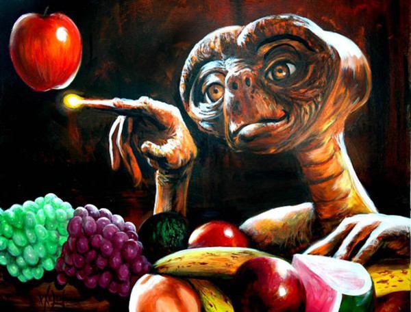 E. T.