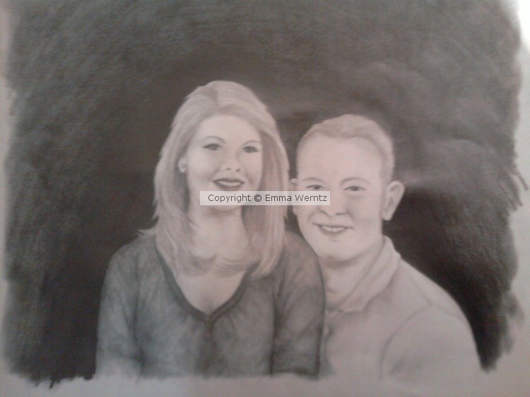 Engagement portrait