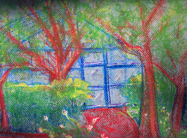 Landmarks Greenhouse Drawing