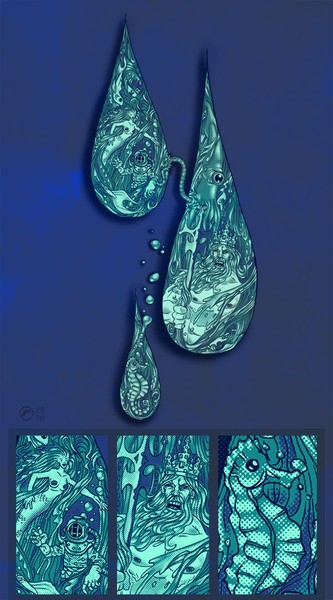 Tear Drop Microcosm