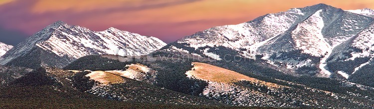 Sangre de cristo mountain range