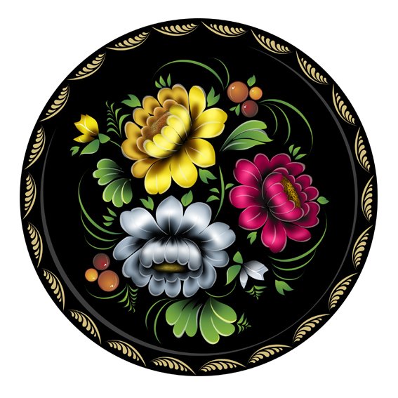 Russian style /Zhostovo/