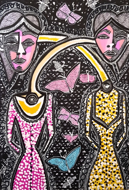 Artist Israel contemporary paintings Mirit Ben-Nun
