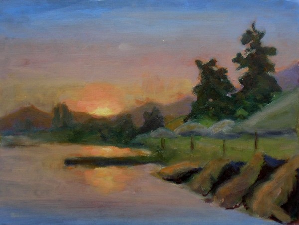 Sunset in Evia