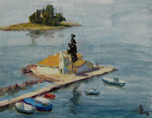 Pontikonisi in Corfu