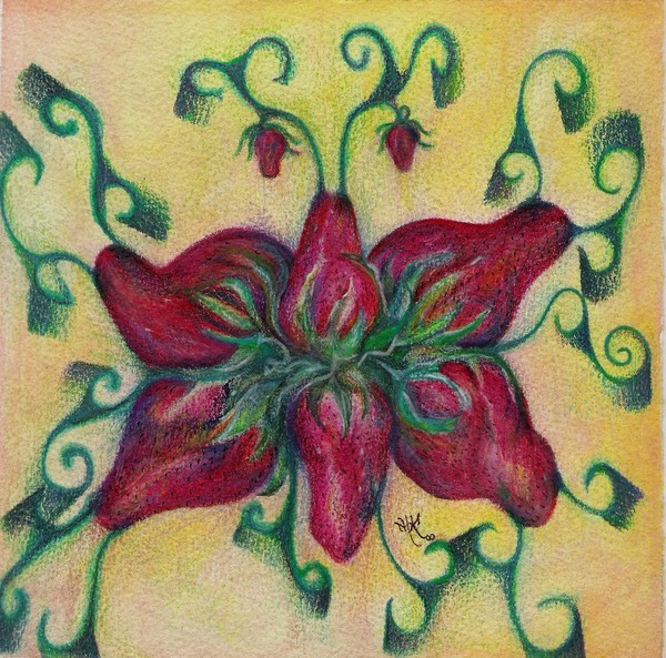 Strawberry Butterfly