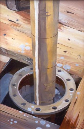 Drilling for the effervescent water