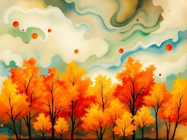 Vibrant Autumn Forest #2