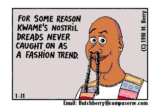 Nose Dreads