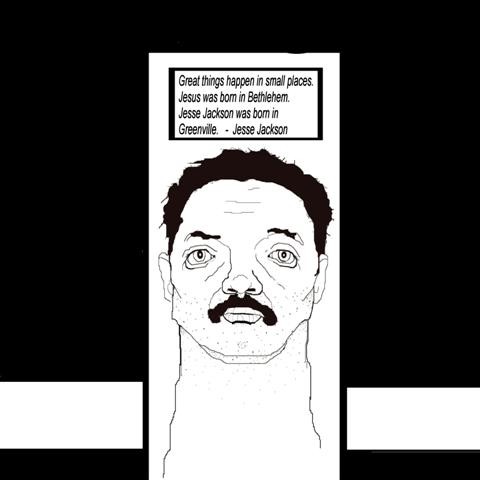 His own perception