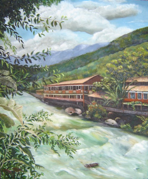 Fresh aquamarine river
