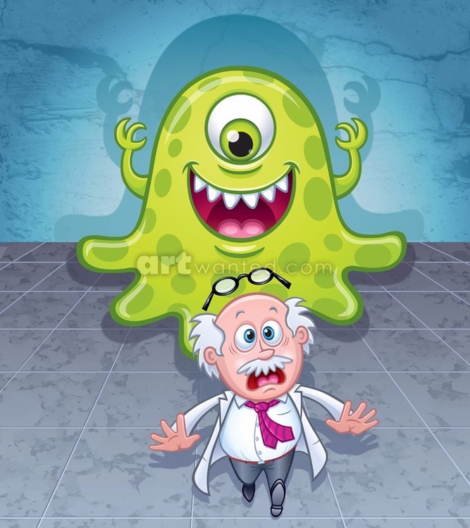 One-Eyed Monster & Scientist
