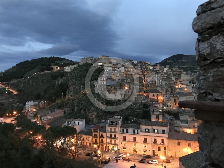 Caccamo, Sicily after Sunset