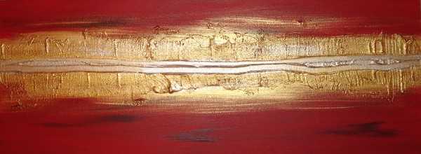 Golden red sea