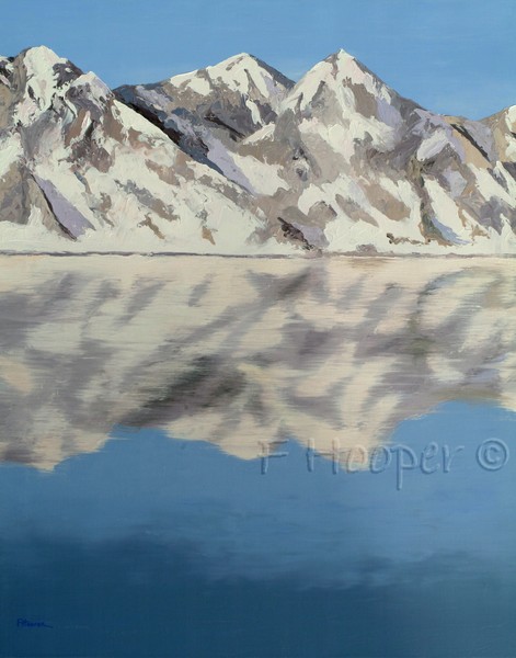 Mountain reflections