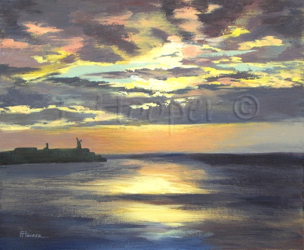 Stormy Sunset, Lowestoft