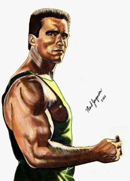 Arnie in Commando