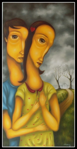Lovers in Driftwood Park