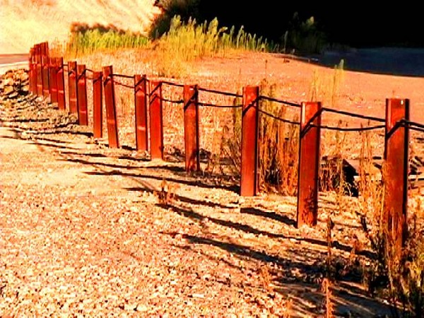 The Rusty Railroad Rail Fence