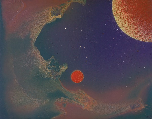 Pink red world