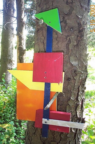wood scraps detail
