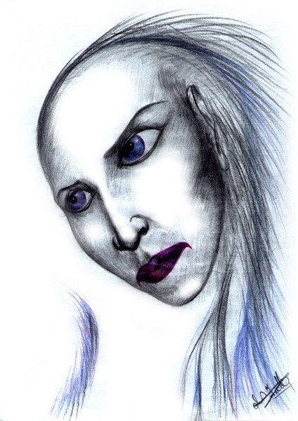 blue