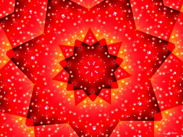 Bright Bubble Star kalidiscope