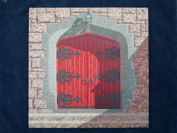 Red Church Door