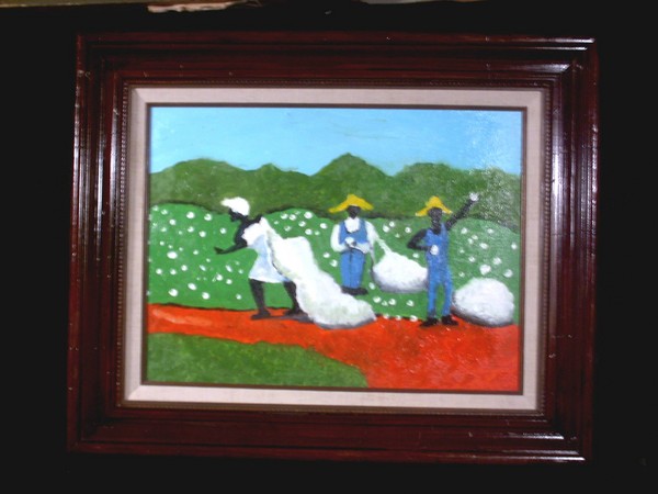 PICKIN COTTON AT BLODELLS