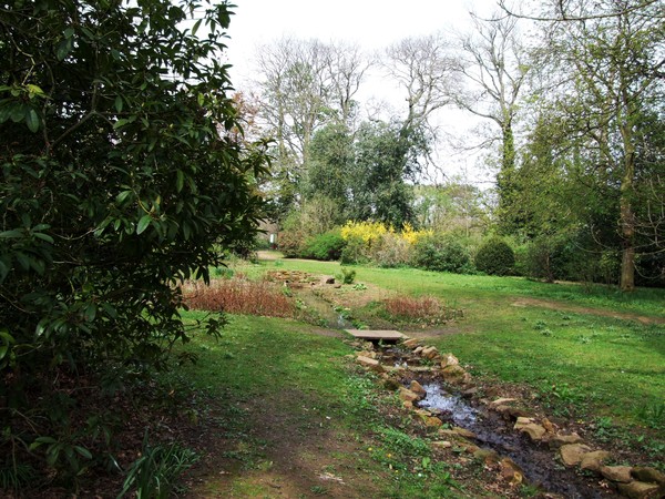 Abbey garden