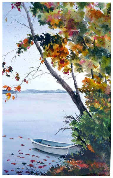 Boat lake Fall