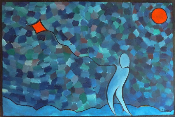 l'homme au cerf-volant