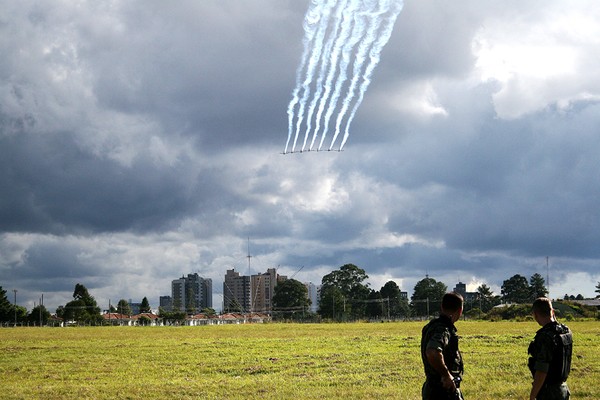 In the sky