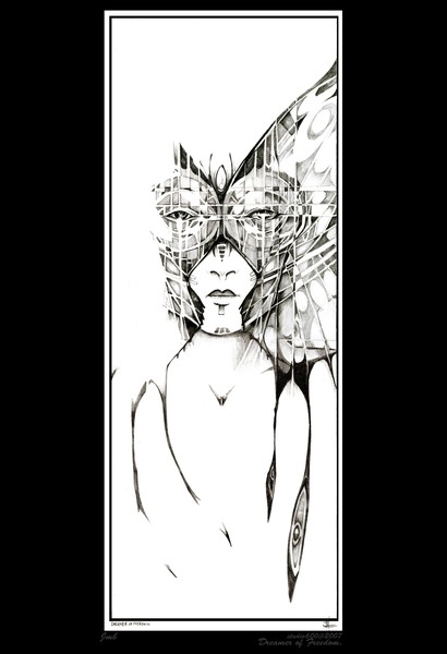 The Dreamer of freedom print 