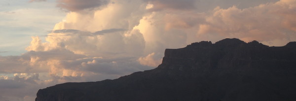 Storm Clouds Over The Superstitions