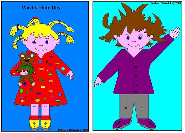 Wacky Hair Day
