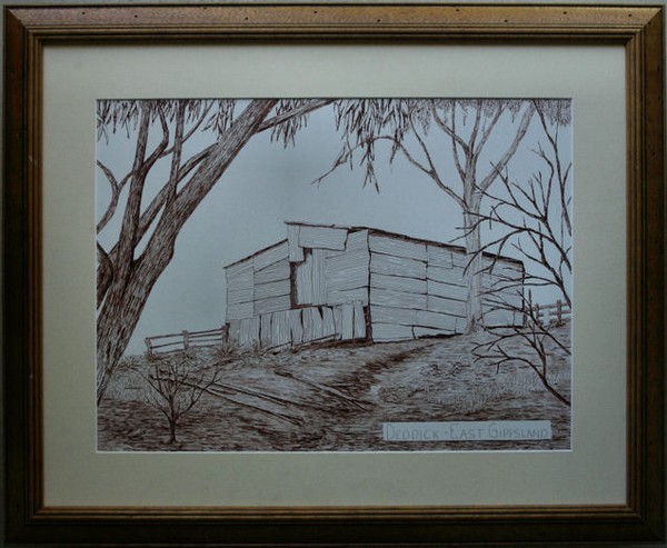Shed at Deddick, Victorian High Country.