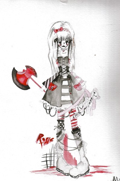 Axe rose