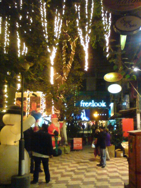 Christmas Lights Up