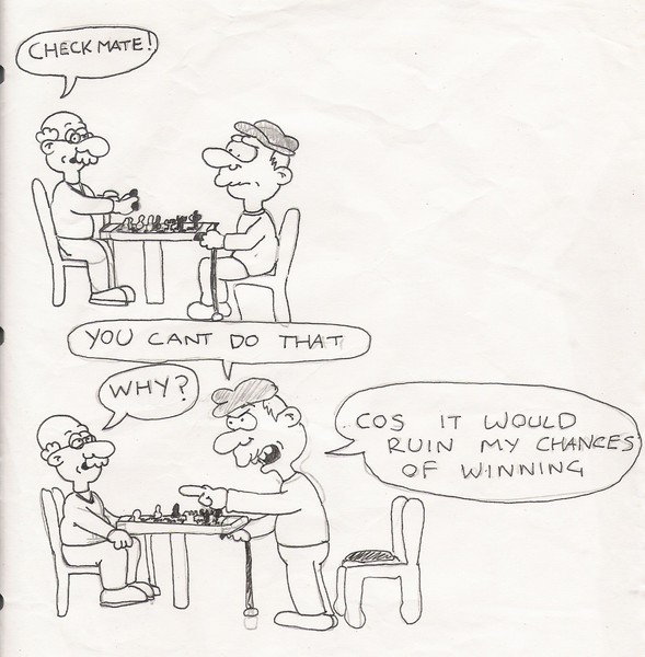 old chess players