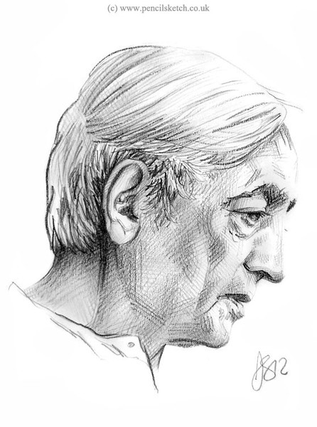 Sketch - Jiddu Krishnamurti