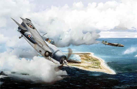 Cat and Mouse Over Wake