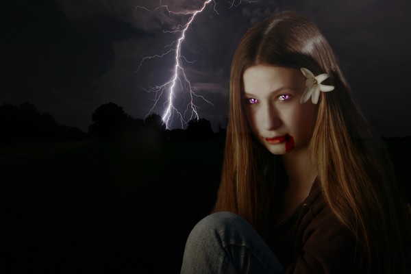 DARKNESS BECOMES HER!