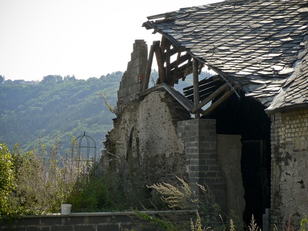 Broken barn