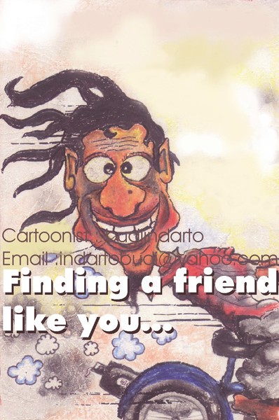 Finding a friend like you